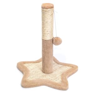 Nobleza Krabpaal met speeltje - Beige - 38 cm - 13.99 EUR - SKU NB029730